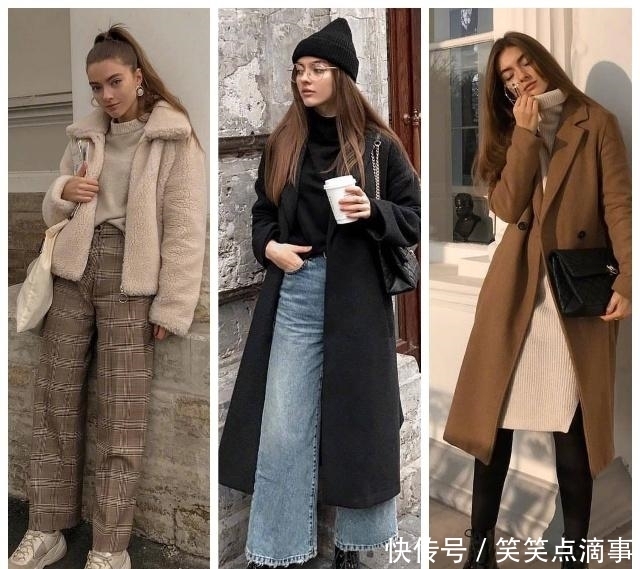 街率|简单大气的大衣穿搭,不仅保暖还时髦,绝对是冬天出街率最高的!