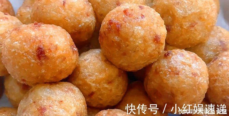 糯米|炸糯米圆子不散开有窍门，外酥里糯满屋飘香，吃上一口就停不下来