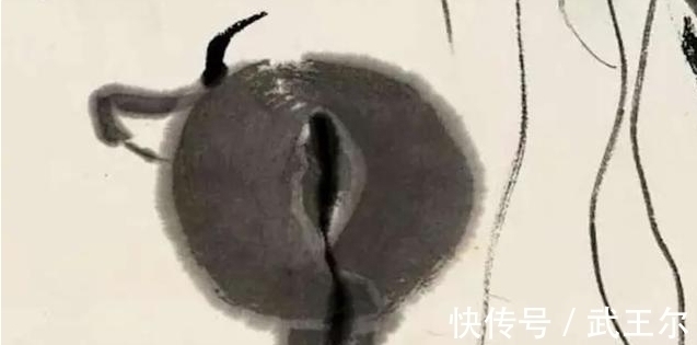 水牛@齐白石的无头水牛图，为啥能卖出1千万？专家称：放大后再看