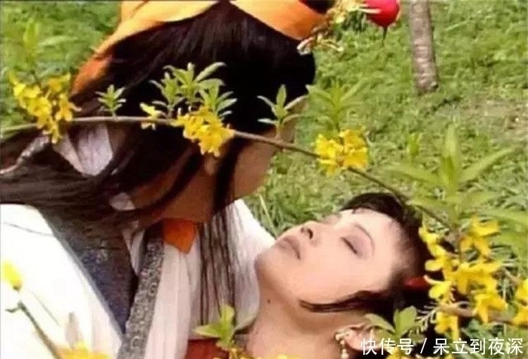 玉山$87版红楼梦尤三姐的美照,第一张娇美妖娆,最后一张令人心碎