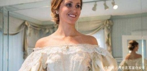 莱斯利|美国女子穿120年前婚纱结婚,女生看了都会羡慕嫉妒!