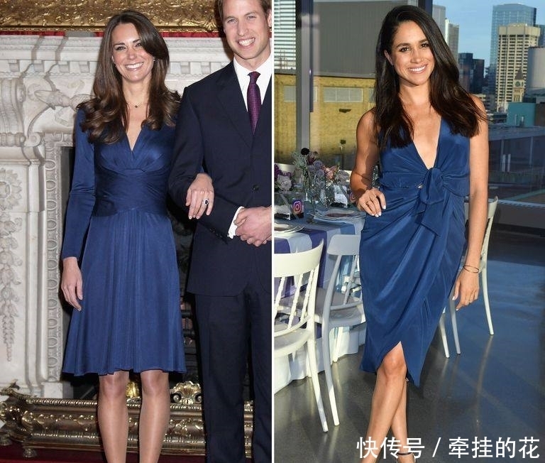凯特王妃与梅根时尚造型大比拼,都穿同色调衣服,谁更时髦呢?