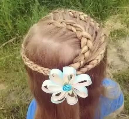 编发 72款好看的儿童编发,有闺女了就要给她编这样的发型,宝妈快收藏