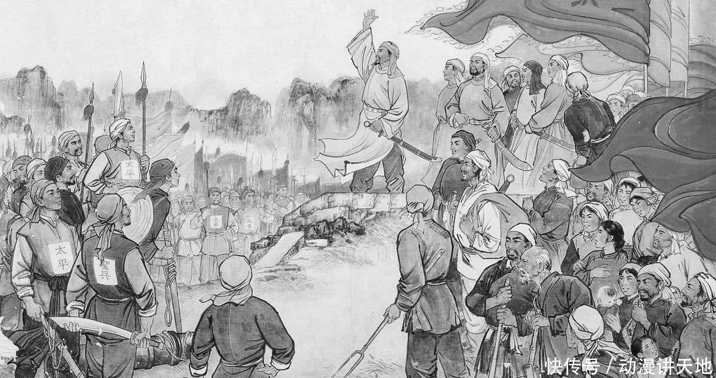 洪秀全|石达开亲率20万大军北征，4员悍将中途离开，他们命运如何？