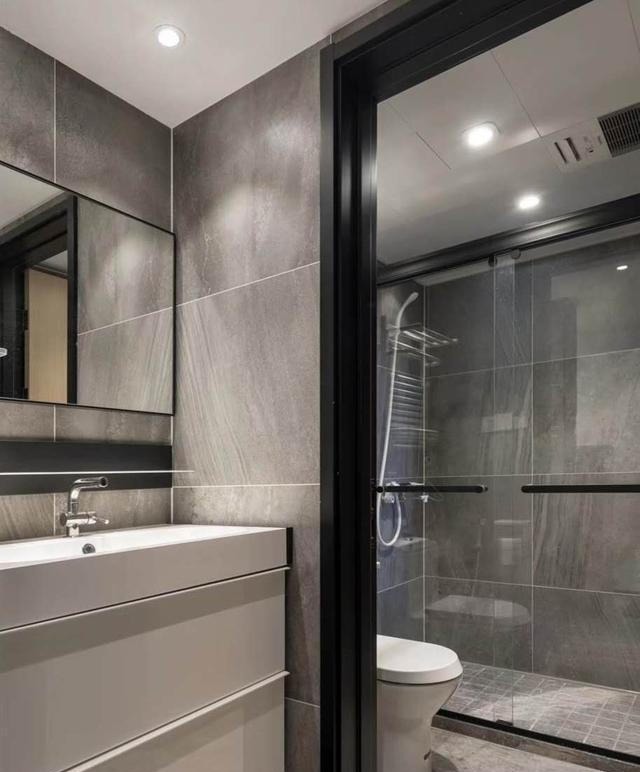 淋浴间|等我买第二套房,卫生间不装马桶,也不装洗漱台,这样设计更实用