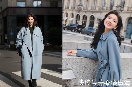 女人|穿腻了黑白灰？黄皮肤的女人，这3种“颜色”的大衣，显白真明显