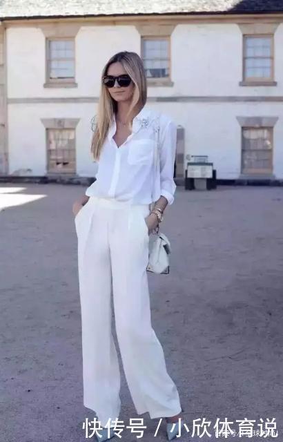 小个子|小个子女生搭配阔腿裤的四个技巧和三个雷区 学会好看还显高