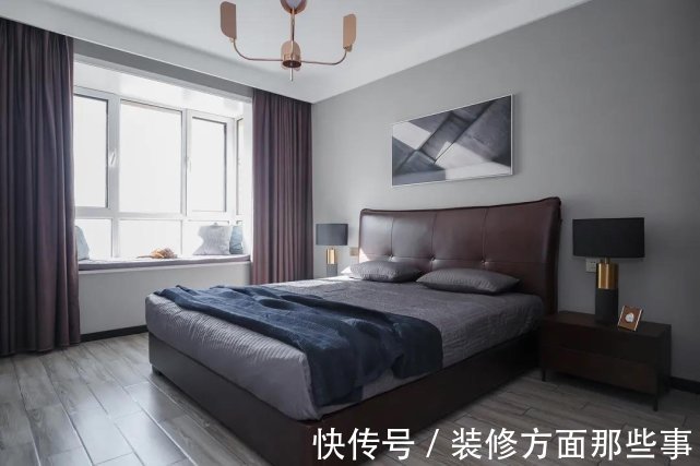 现代风|145平现代风四居室,以极简的主调把空间元素融合优雅大气