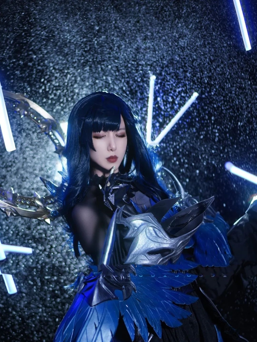 cos：FF14阿洛格里夫·盖娅cos正片@夜子
