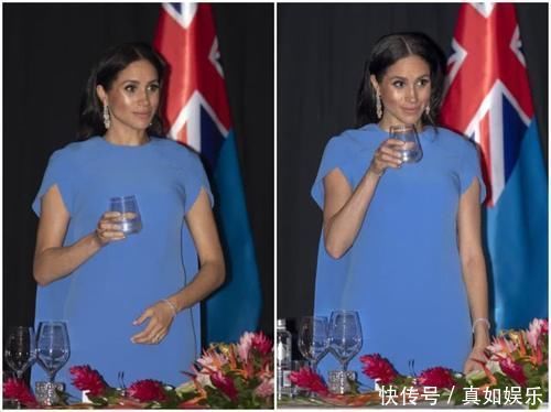 这还是一个人么梅根穿2年前的同款礼服，行为举止相差好多