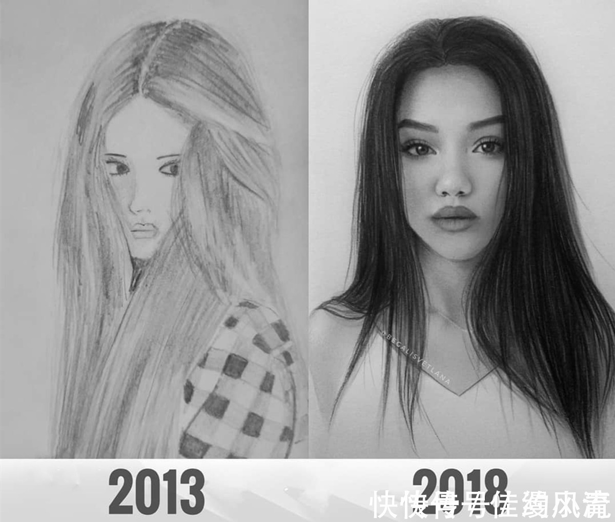 绘画$从手残到大师,画师用自己的经历告诉人们,只要坚持就能实现梦想