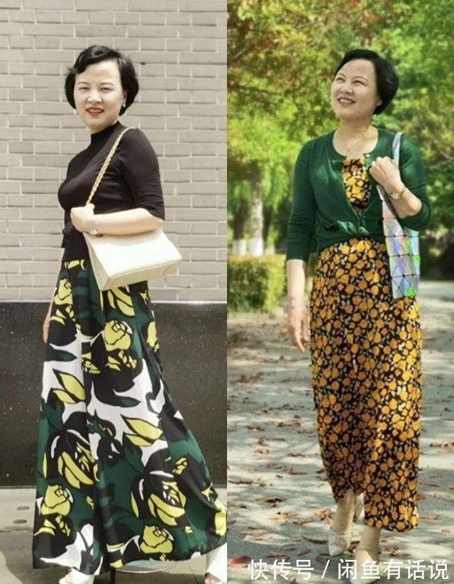 宽松感|不年轻,长相也一般,50岁阿姨把年纪活成了气质,优雅老去真美