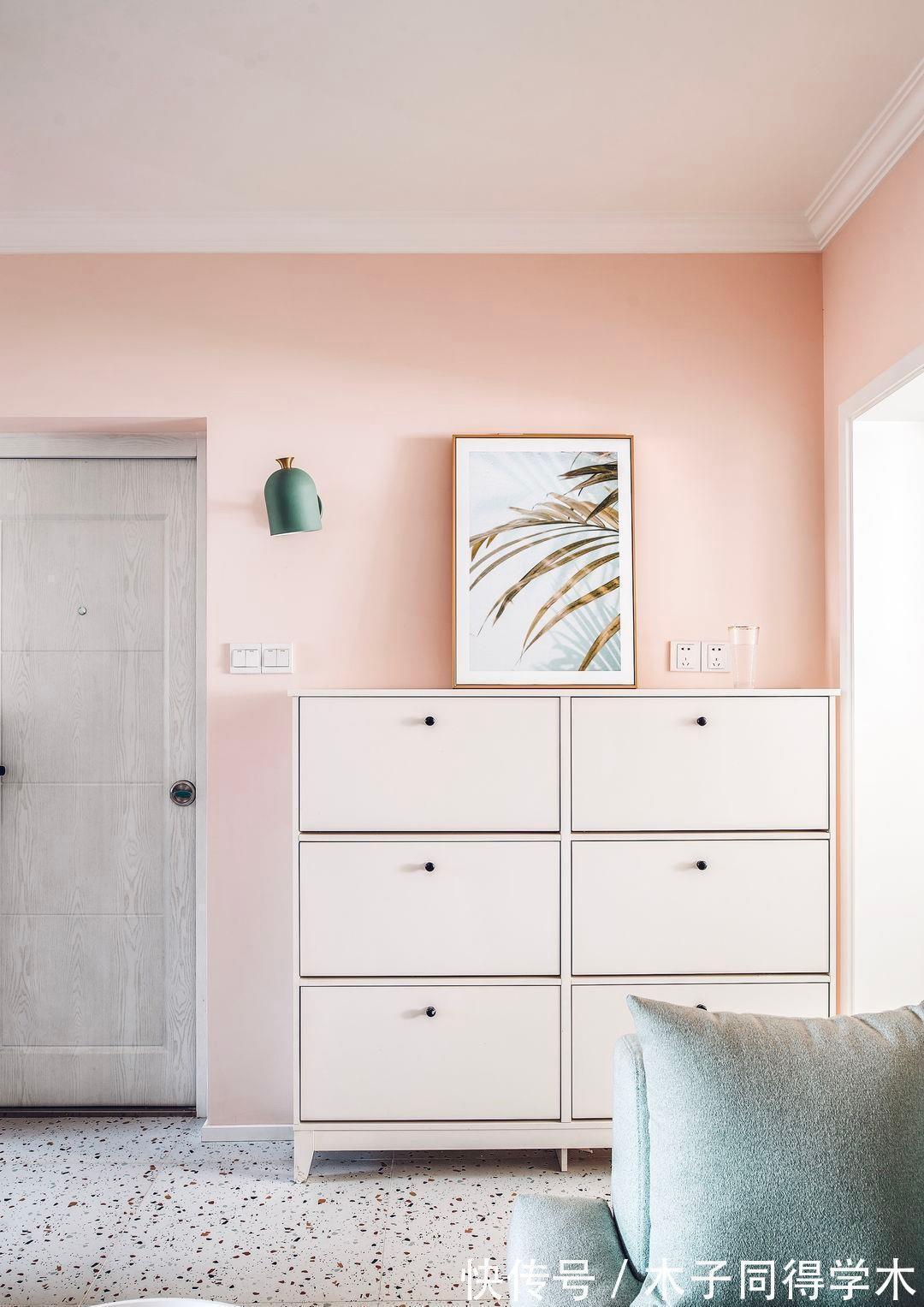 房屋|48平的小空间,该有的都有,功能齐全又美观,好适合单身的女生