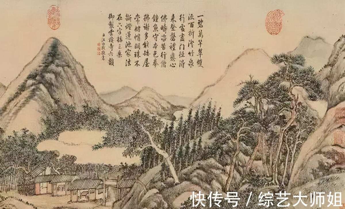 青山|“月里青山淡如画，露中黄叶飒然秋”，诗人登楼远眺，心绪难安