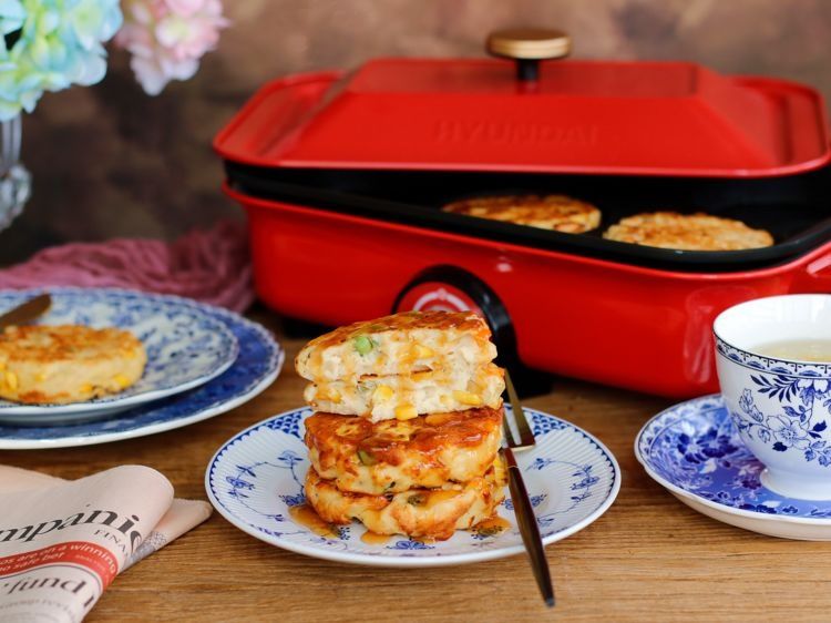 什锦土豆泥鸡肉饼,食材丰富营养高,孩子要常吃