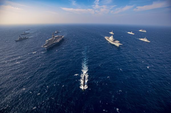 海外網評 美日印澳軍演 秀肌肉 秀得太尷尬 中國熱點