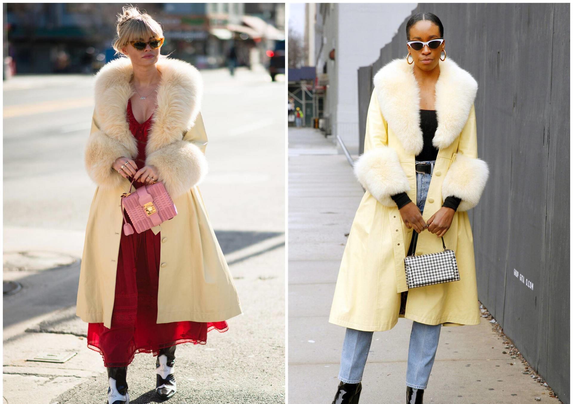  时髦|冬天必备的毛领大衣，4个挑选法则，让你穿出时髦高级感