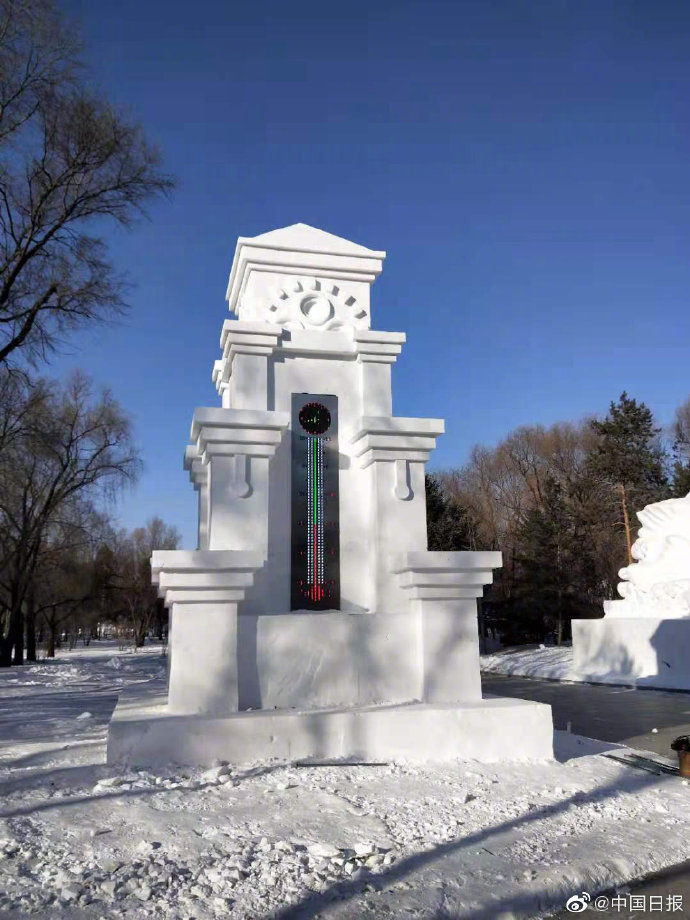  雪雕|雪博会建设正酣 百名雪雕师共同打造“童话雪世界”