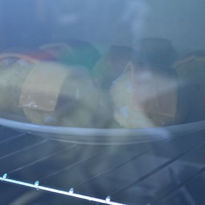 芝士土豆沙拉饭团