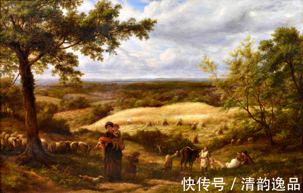 j英国画家詹姆斯·托马斯·林内尔油画作品选集