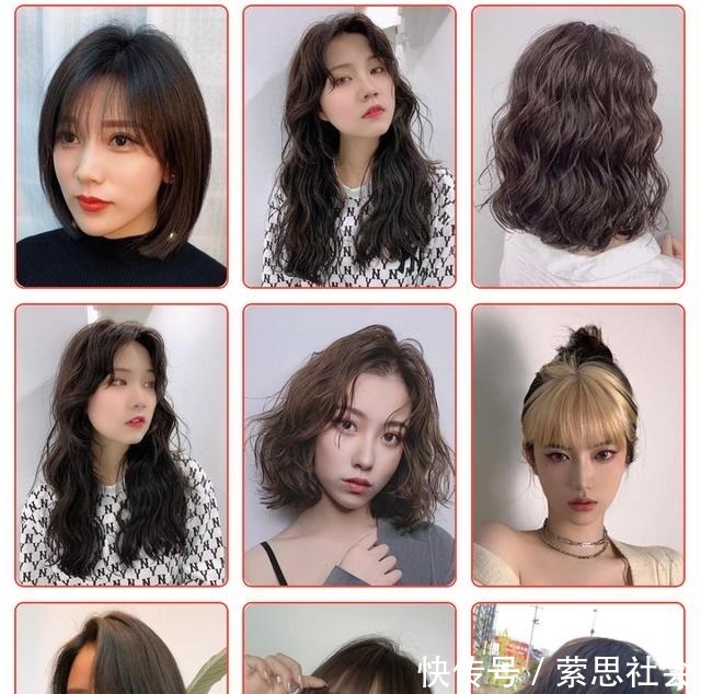下巴 最受欢迎发型大全,无论长短都很美,越来越多女性这样剪!
