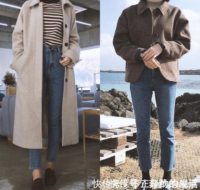 条纹|18套简单舒适的秋冬通勤穿搭,时髦百搭,“懒人”照着穿就够了