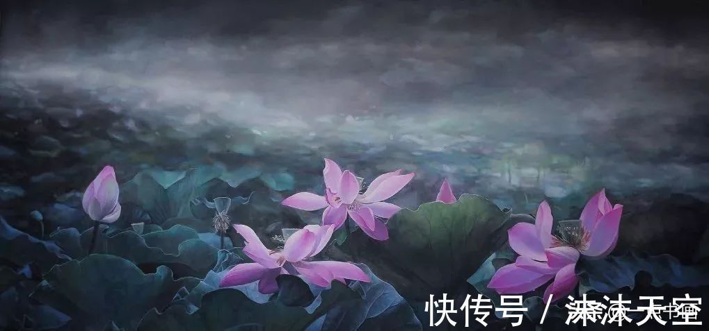 爱莲说|西茜：忆象画派代表画家，画美人美，人生完美赢家