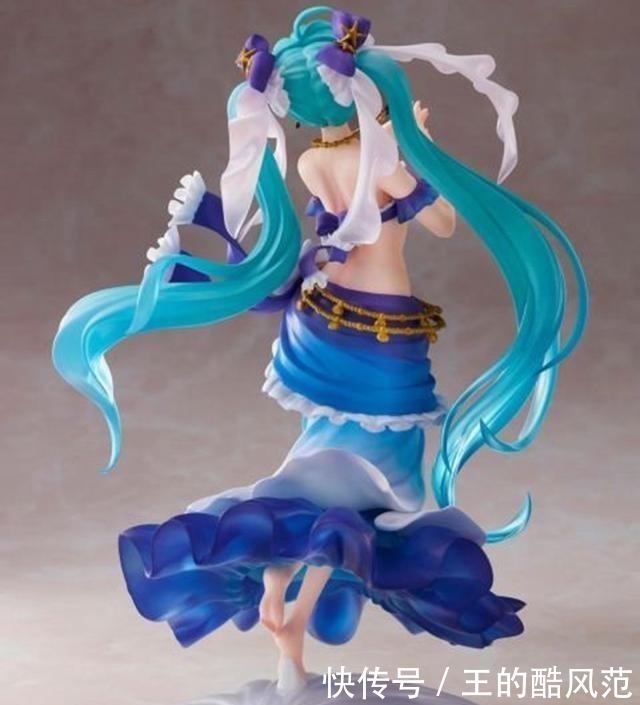 动漫人物|画稿能和手办相结合视觉效果震撼,“美人鱼”形象深入人心