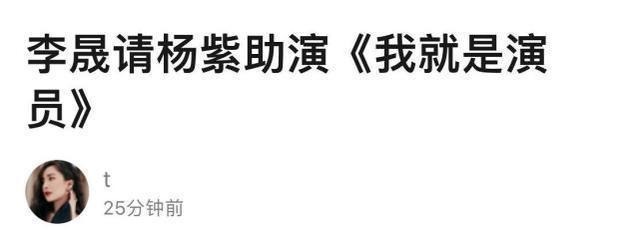 吊打爱豆杨紫受邀出席《我就是演员3》，或带来“专业表演课”！