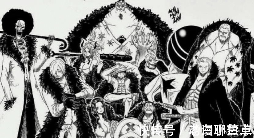 御田家|海贼王:大和到来,路飞的草帽团成型,索隆新发型好酷