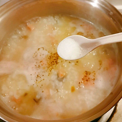 米粥|皮蛋火腿米粥