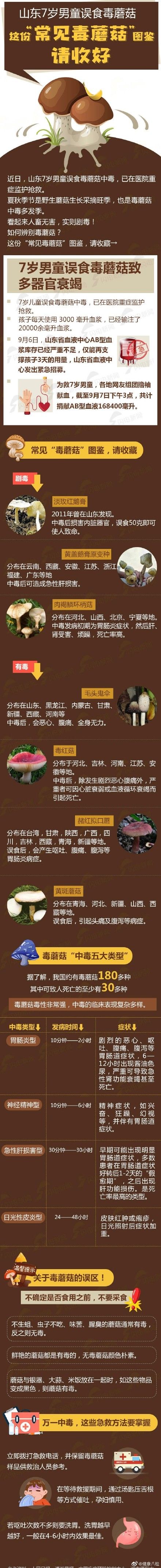 蘑菇|这些蘑菇都有毒：收好这份毒蘑菇图鉴