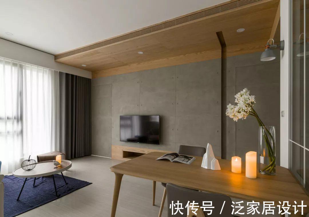 柜子|76㎡现代风小户型，简单的装修却很治愈，真是越看越喜欢！