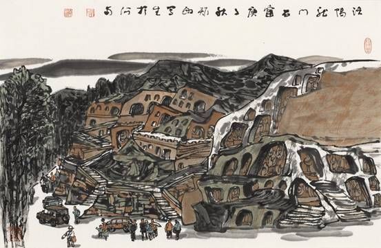 江山任性方多娇 著名画家周矩敏系列写生作品亮相