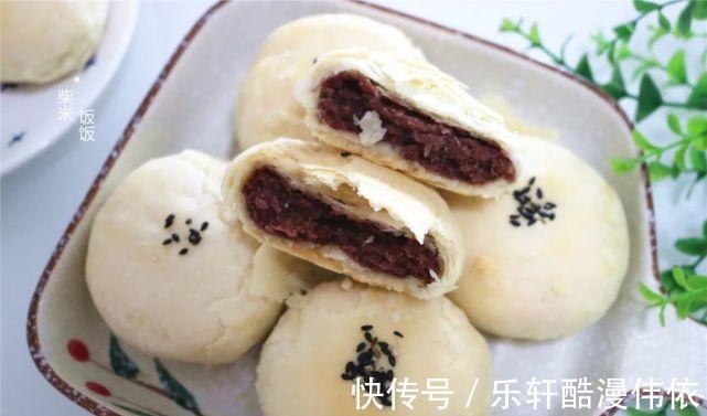 豆沙馅|中秋节吃月饼，这个馅的太香了，香酥多层，咬一口还爆汁