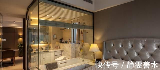 卧室|晒晒表弟给我家装的新房,卧室的卫生间看一次脸红一次好尴尬