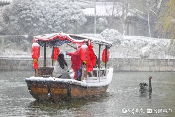 来台儿庄看雪景，感受南北文化八种风格的静美