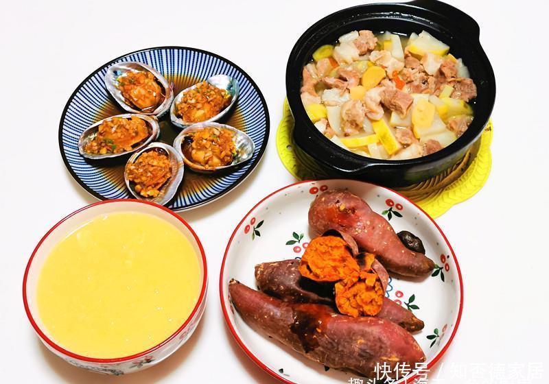 羊肉|天冷,夫妻俩的午餐,简单却营养丰富,吃着热乎乎特舒服