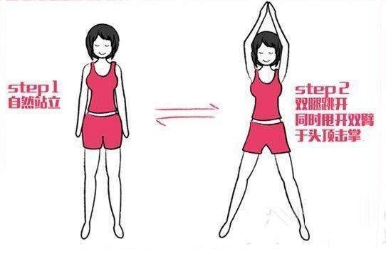 坐姿体|凭借开合跳就能瘦下来没错,减肥可以如此简单,3个月瘦30斤