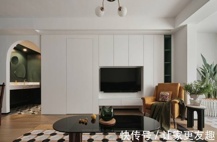魔都|魔都85m2旧房翻新,老破小房大变优雅复古风,这样装修不花冤枉钱