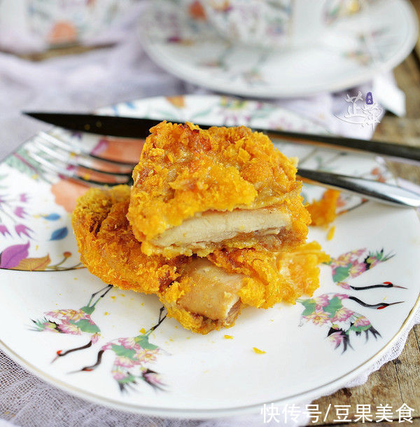 最适合冬天吃的零油脂无负担的香酥炸鸡排，美味又暖身