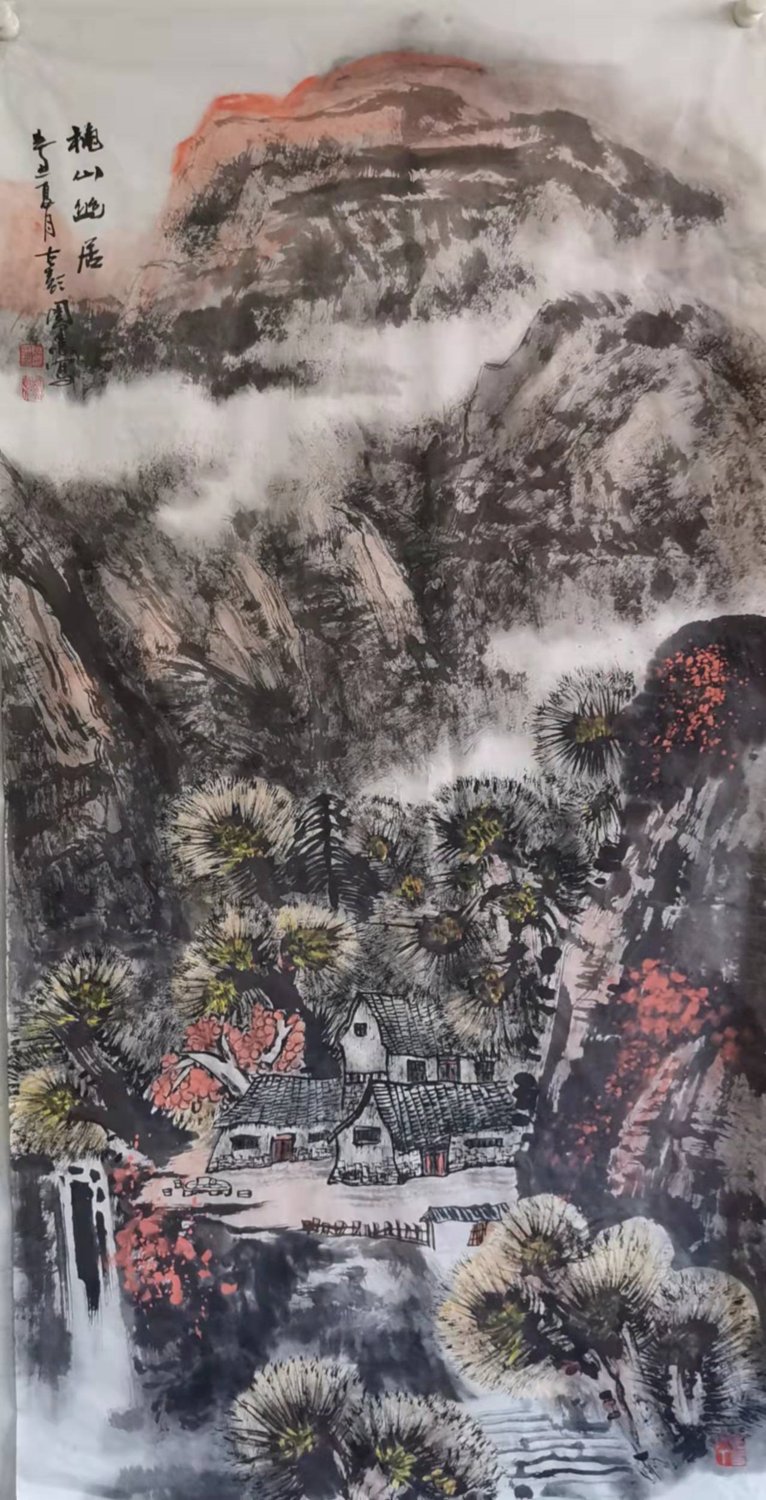 山水画&「人物词典」周墨：著名自然山水画家