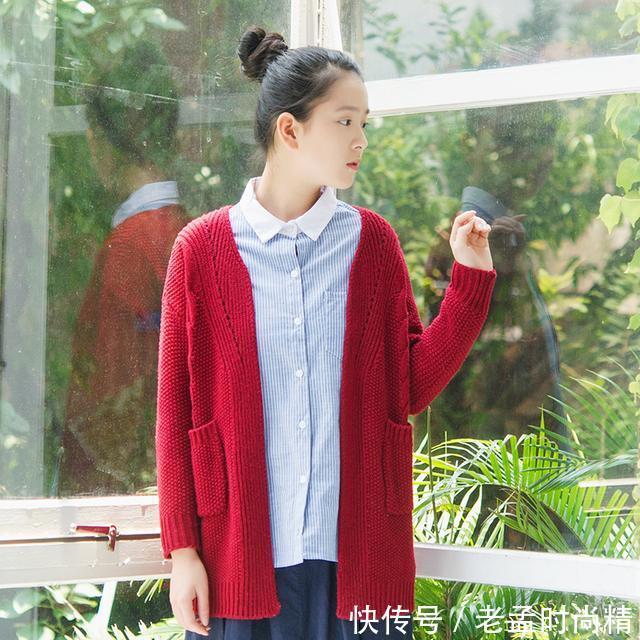 开衫 开春的早晚有凉意,你非常需要一款针织开衫来保暖