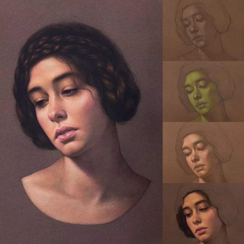 三庭五眼&学画画这么久了,结构还不会,戳这里,一定让你少走很多弯路