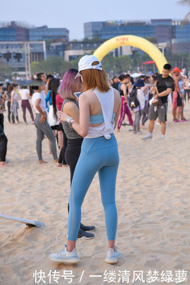 运动裤|修身运动裤,时尚又青春,搭配背心动感十足