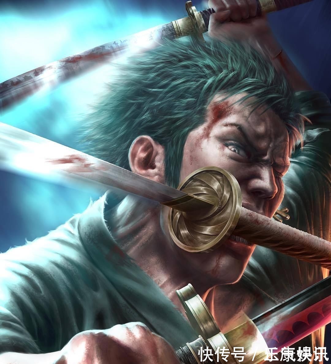 动漫人物|国外画师绘制超写实动漫人物,娜美御姐范十足,索隆的龙卷风帅炸