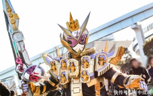 假面|假面骑士大神魔改时王二阶,身穿王者披风,逆袭逢魔时王!