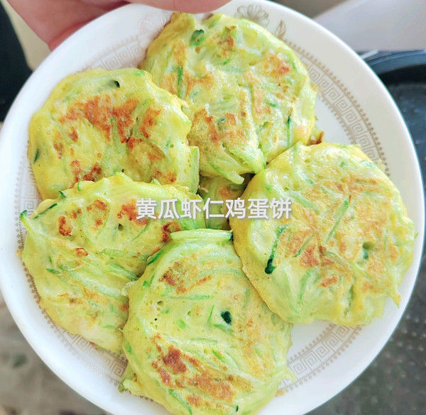 虾泥|黄瓜虾泥鸡蛋饼