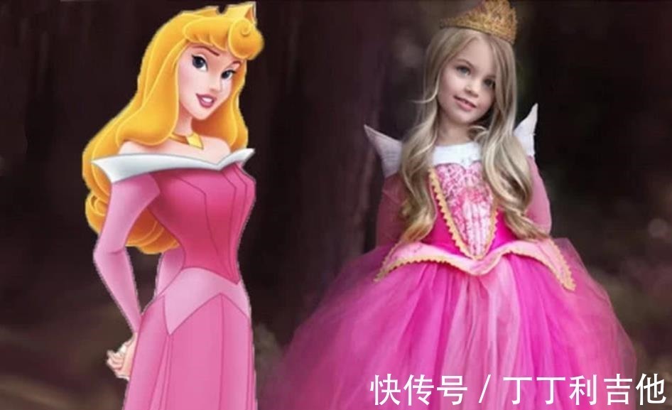 小学生|小学生cos迪士尼公主,白雪公主萌出血,艾莎的气质太出众了