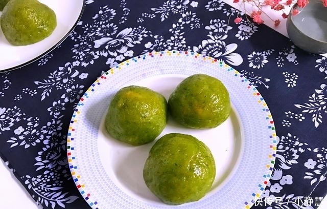 南瓜叶|江南人从小吃到大的清明点心,换了此馅,竟成了网红!